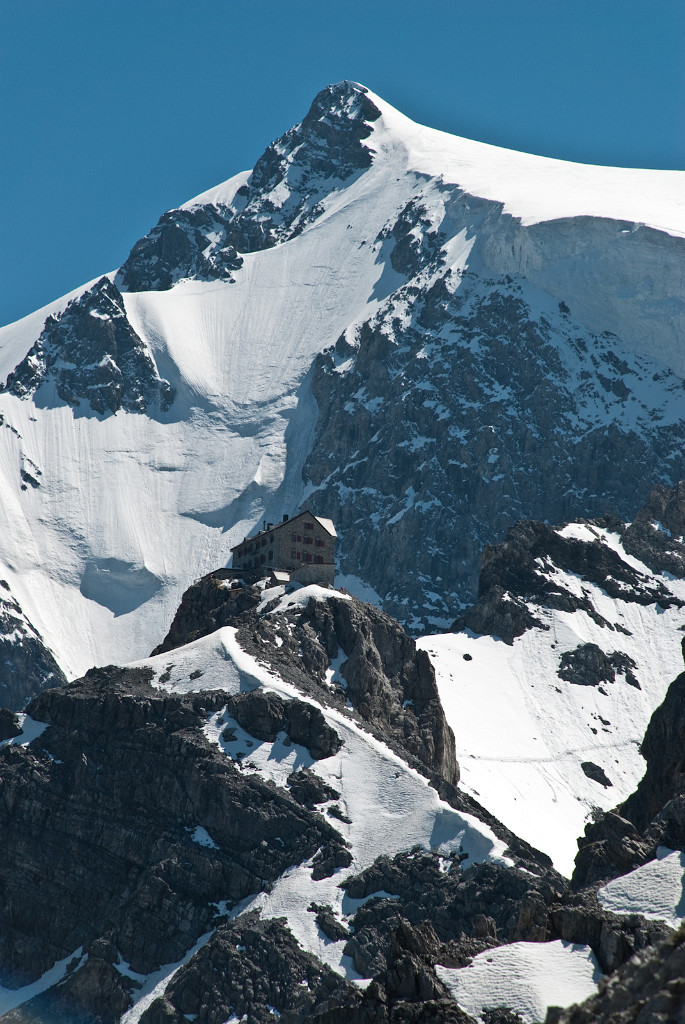 06.08.2010 - Payerhütte vor der Ortler Nordwand