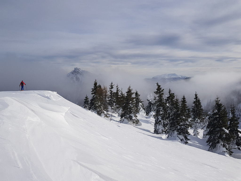 27.01.2019 - Blick vom Schnalzstein zum Gippel